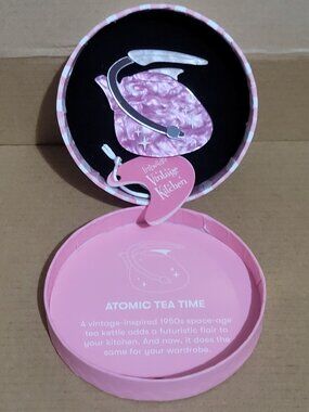 Erstwilder Atomic Tea Time Brooch
